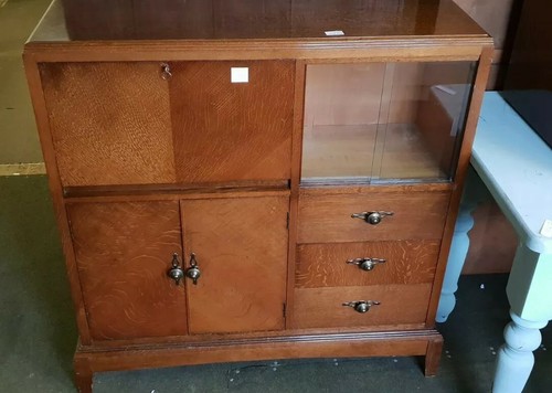 Vintage 40s side cabinate pull - cabinate,
