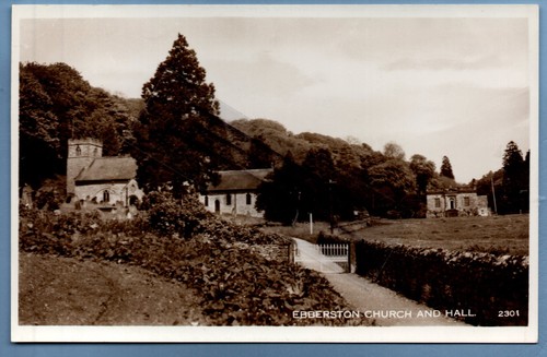 Postcard ebberston church - rp,