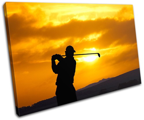 Golf sunset sports single - golf,