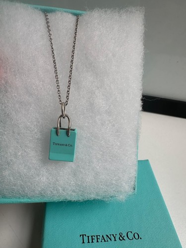 Tiffany blue enamel - &,