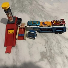 Matchbox Car Transporter with X5 Cars, Super fast Laser And Trickshifter Bundle