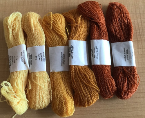 Appleton crewel 100 wool - appleton, 100%