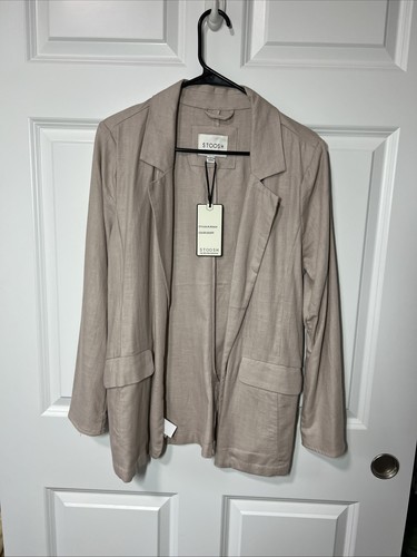 Nwt stoosh linen blend open - blend,