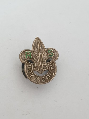 Vintage boy scout badge rover - boy, badge,