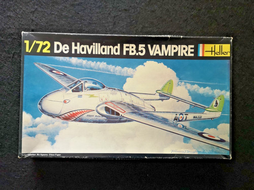 Heller havilland vampire - havilland,