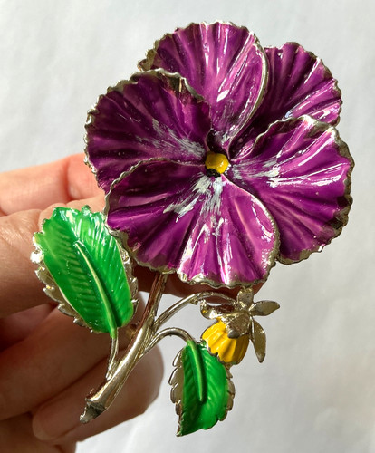 Vintage exquisite pansy - vintage,