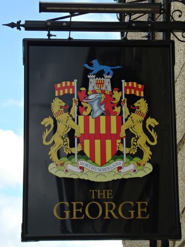Photo 6x4 the george alnwick - the,