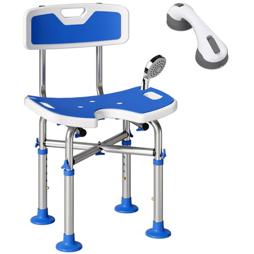 Homcom shower chair with - homcom,