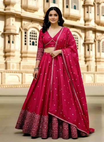 Pink lehenga choli indian - pink,