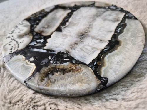 Agate trivet stone - agate,
