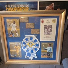 Leeds United Signed  European Campaign pennant 2000-2001.