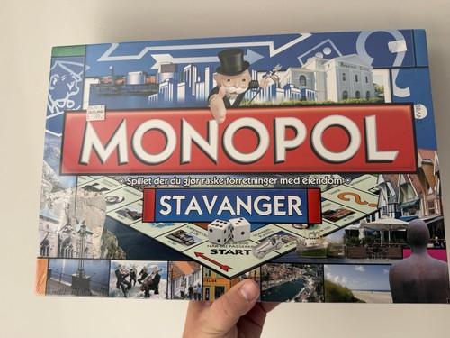 Monopoly stavanger 2011 board - 2011,