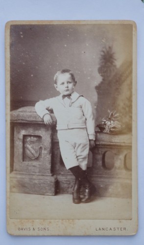 Cdv well dressed - cdv, victorian