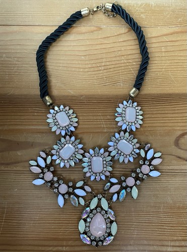 Large jewelled necklace a - large, necklace,