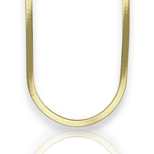 Herringbone Chain Necklace -