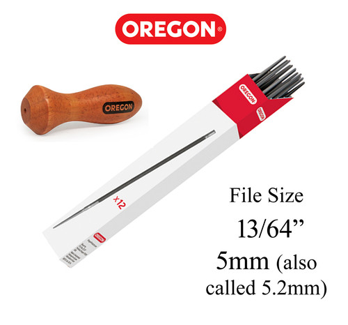 Oregon box round files - 12,