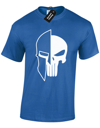 Spartan skull mens shirt - t,