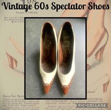 Vintage1960s Ladies Clark’s Spectator Shoes, 36