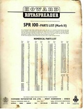 Howard Rotaspreader SPR 100