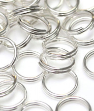 Silver Plated Jump Rings -
