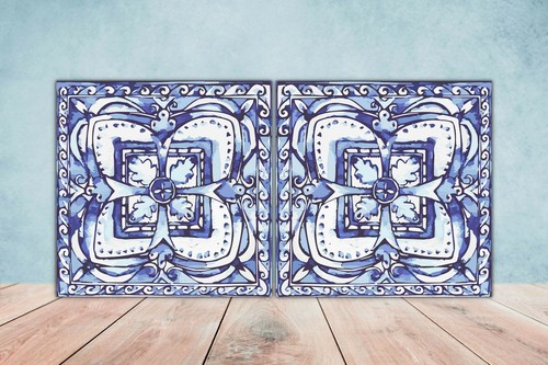 Portuguese azulejo ceramic - azulejo,