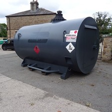 £6500+Vat Fuelproof 10000 Litre Static Fuel Bowser Tank Tractor Digger Generator