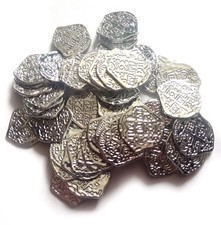 50 Silver Coins Board Doubloon