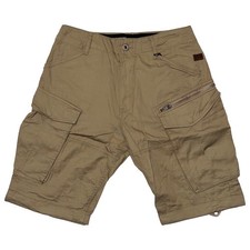 G-STAR Men's Green Rovic Zip Shorts RRP £60