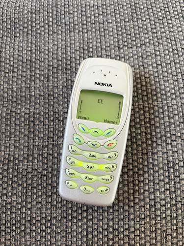 Nokia 3410 silver - silver, phone