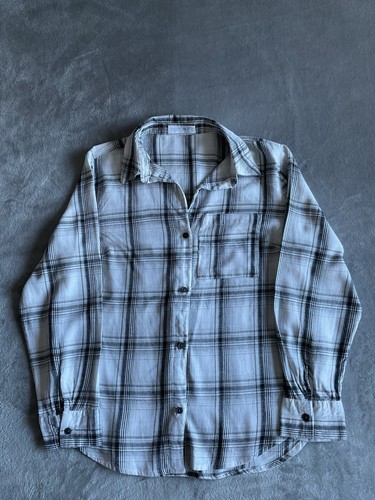 Women checked shirt - checked, size