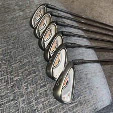 Ping G10 Irons RH 5-SW AWT Steel Reg Shafts Green Lie