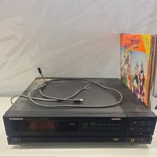 PIONEER LASER PLAYER  CLD-1200 c/w discs KISS EXPOSED MICHAEL JACKSON +2