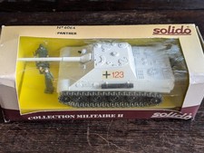 Solido 6064 German Jagpanther With Metal Tracks. Mint Boxed Scale 1/50 Ref 9/2