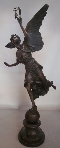 Statue winged victory art - statue,