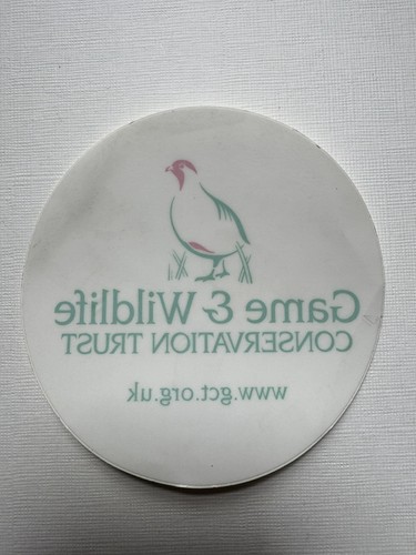 Game and wildlife conservation - game,