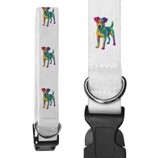 'Pop Art Jack Russell' Dog Collars (PR054448)