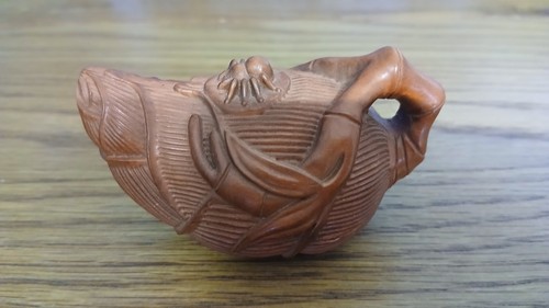 Japanese netsuke old boxwood - japanese,