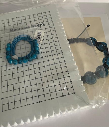 Macrame board bracelet making - board,