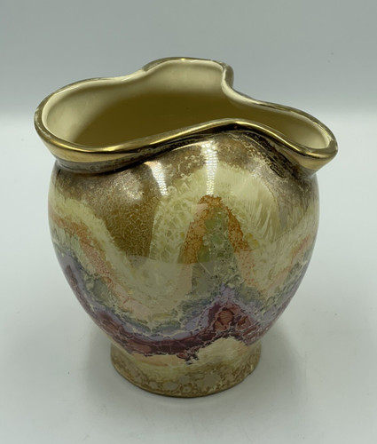 Irregular shape ceramic vase - ceramic,