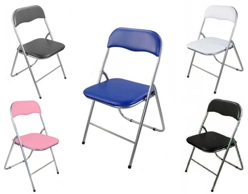 Stackable folding square chair - stackable,