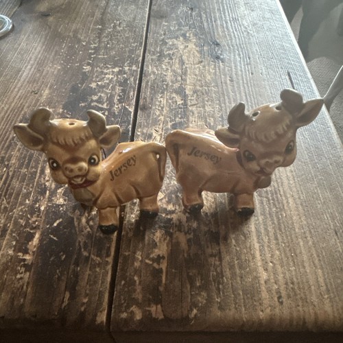Vintage jersey cow ceramic - vintage,