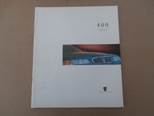. Rover  400  series  brochure