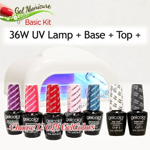 Gel manicure basic kit - manicure, 36w