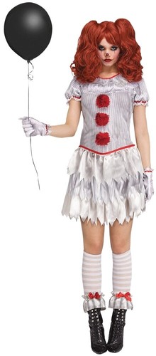 Women carnevil clown - carnevil, costume
