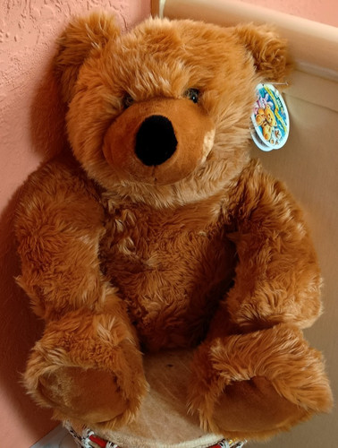 Golden brown teddy - golden, bear