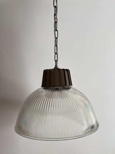 Vintage holophane style dome - style,