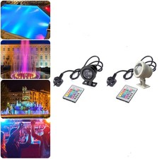 Remote RGB LED Underwater Spot