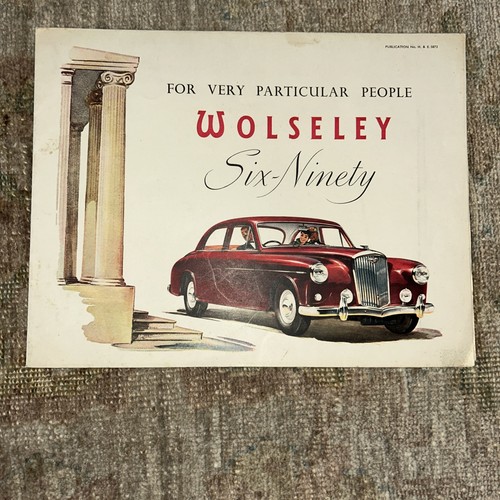 Wolseley six ninety car - car, sales