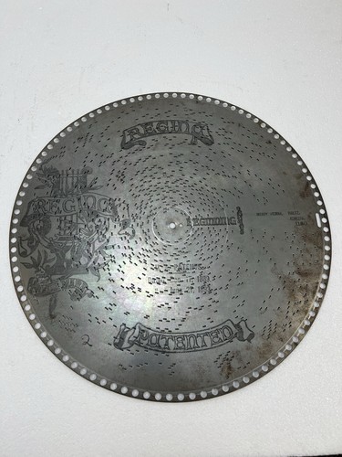 Regina music box disc - regina, 15