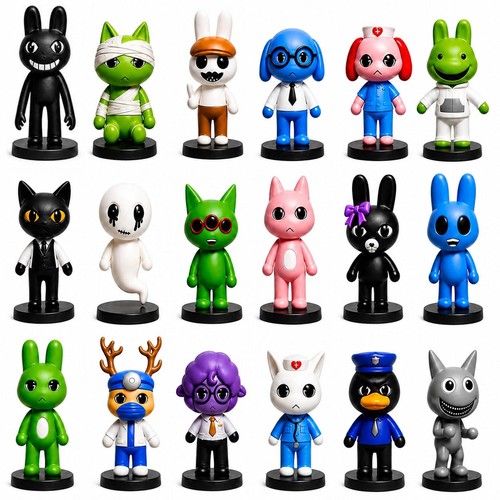 Animal hospital action figures - animal,